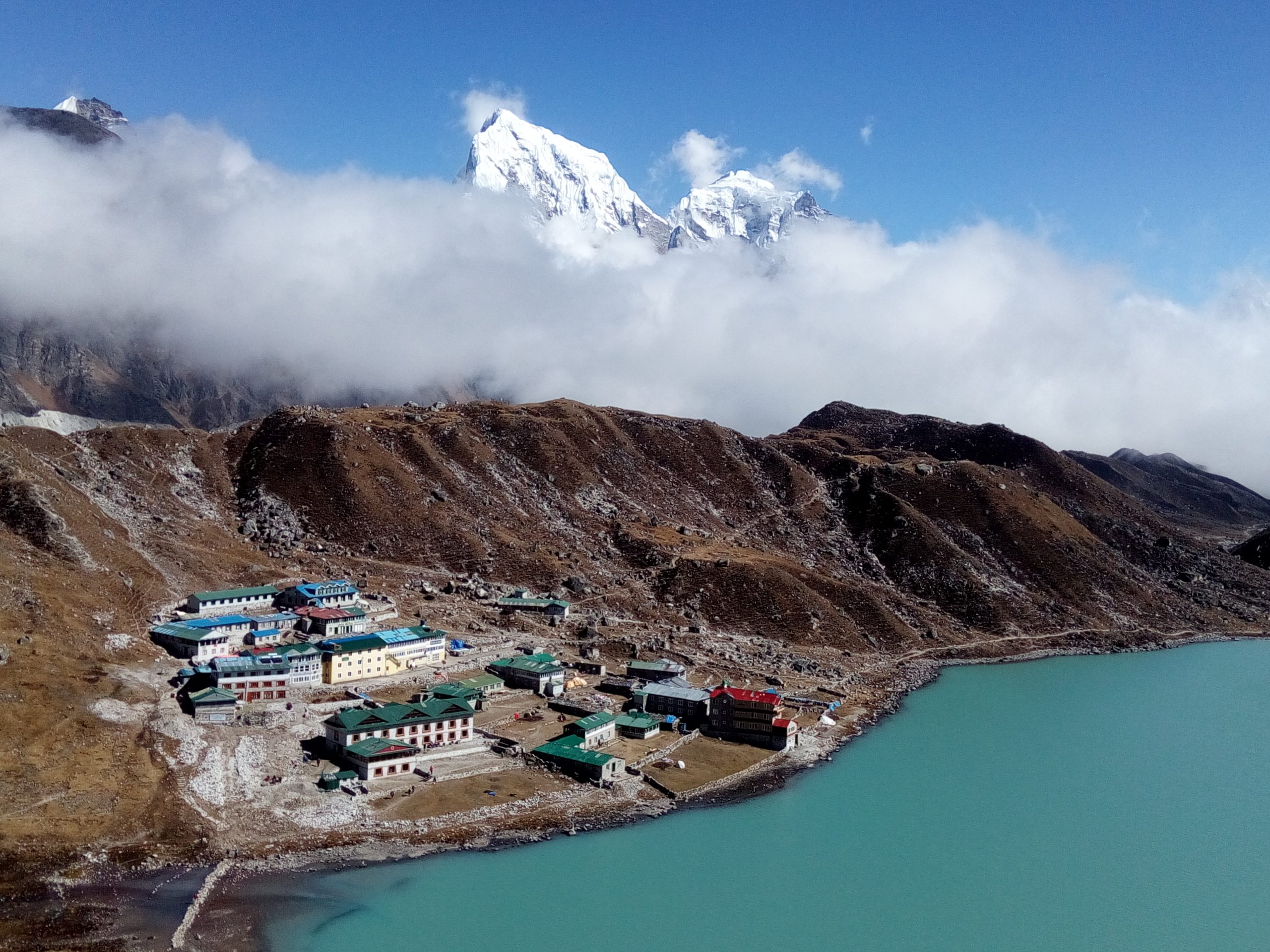 Mt. Everest Region Gokyo Lake Third-Lake at 4900m