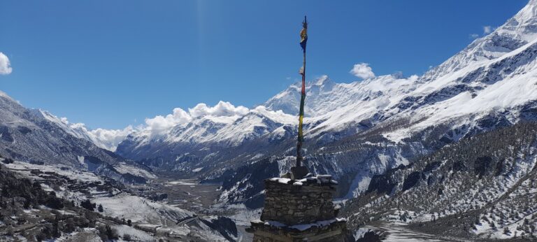Mt. Annapurna view during Annapurna Trek in Nepal