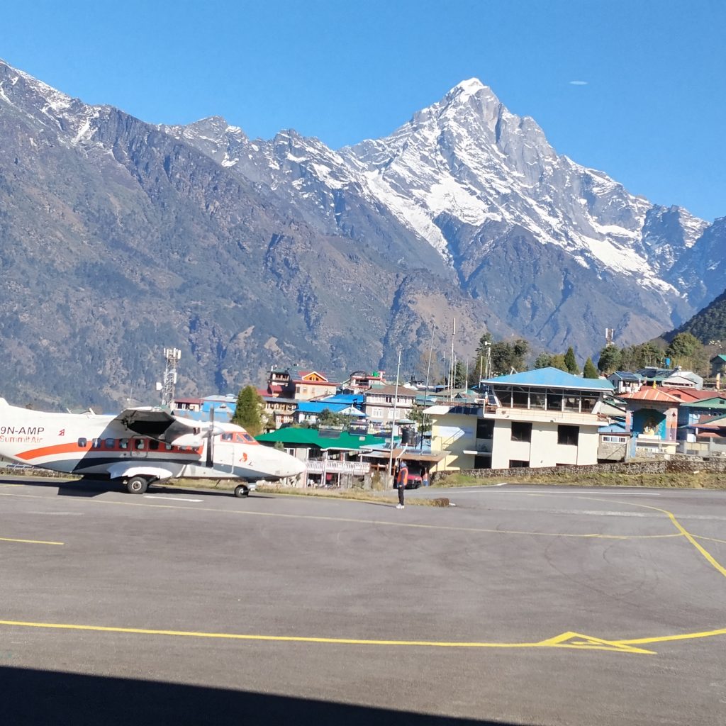 Ktm to Lukla Airport Gokyo Lake Trek