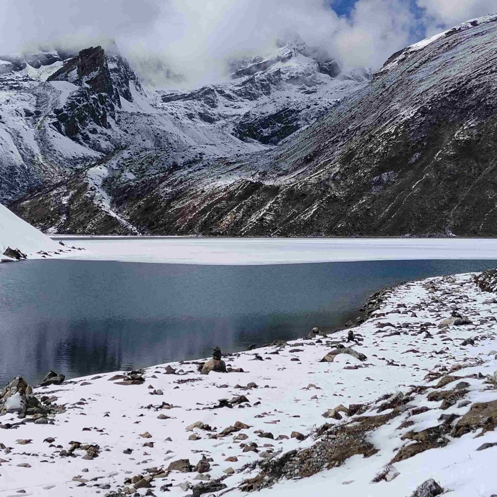 Gokyo Lake at 4800 mtrs